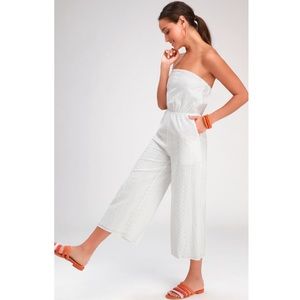 Lulus | Sunlight Embroidered Jumpsuit